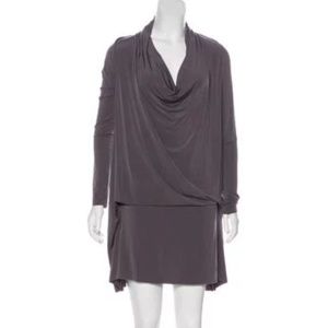 All Saints Amei Knee Length Long Sleeve Dress